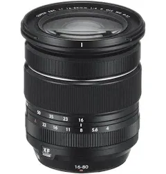 Fujifilm XF 16-80mm f/4.0 R OIS WR Lens, Bundle with ProOptic 72mm UV Filter, Lens Case, Cleaning Kit, Lens Cap Tether, Lens Cleaner, PC Software Kit