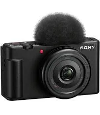 Sony ZV-1F Vlog Camera for Content Creators and Vloggers Black