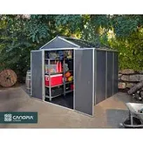 Canopia by Palram Rubicon 8 x 10 ft. Shed, HG9731GY