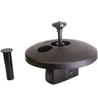 Half OFF Ponds Small Floating Fountain with 750 GPH Submersible Pump for Ponds and Water Gardens