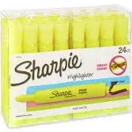 Sharpie highlighter 12 CT Various Colors Smear Guard Chisel NIB