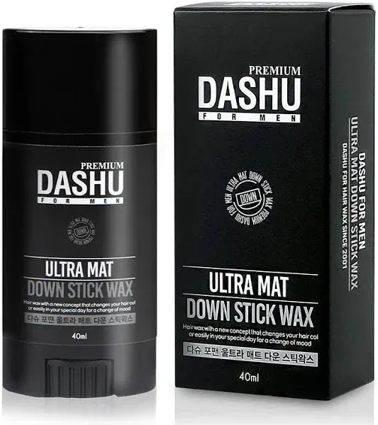 DASHU for Men Premium Ultra Matte Down Stick Wax 40g