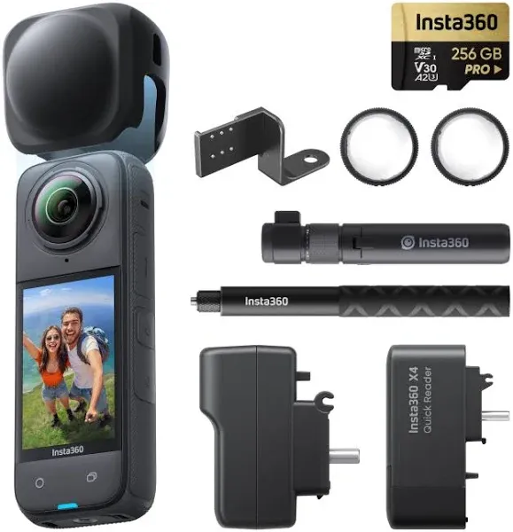 Insta360 X4 360 Camera Tiny 2.7K Action Cam w Warranty +