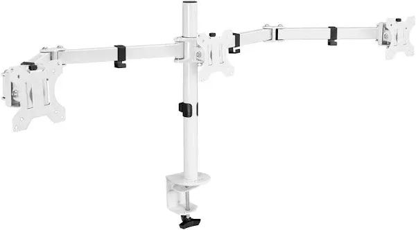 Vivo Triple LCD Monitor Desk Mount Stand Heavy Duty & Fully Adjustable 3 Screens