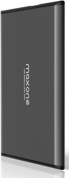 160GB External Hard Drive Portable 2.5'' Ultra Slim HDD Storage USB 3.0 for P...