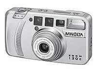 Minolta Zoom 130C Date 35mm Point & Shoot Film Camera With Vintage Albinar Bag