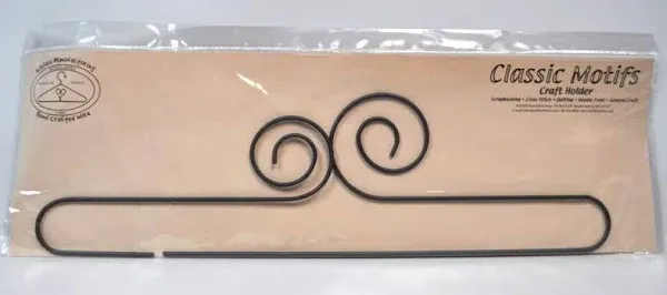 Ackfeld Manufacturing Classic Motifs 20 Inch Double Scroll Craft Hanger