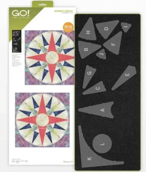 GO! Mariner's Compass 12" Finished Die 55194