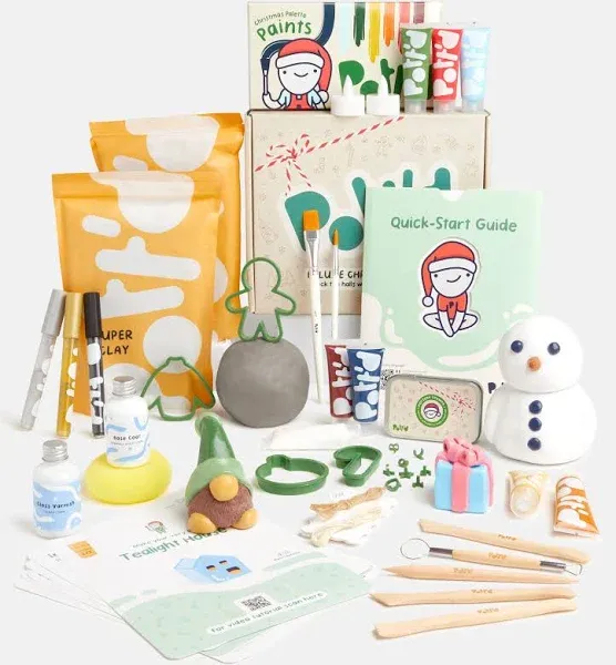 Pottd Christmas Deluxe Pottery Kit