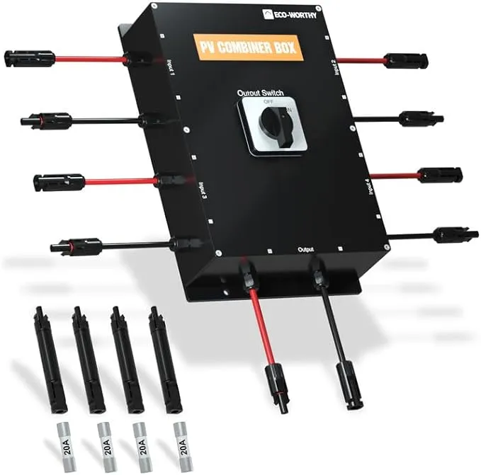 ECO-WORTHY 4 String Solar Combiner Box