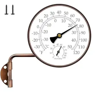 MEASURETOOL Dial 4" Brass Swivel Thermometer