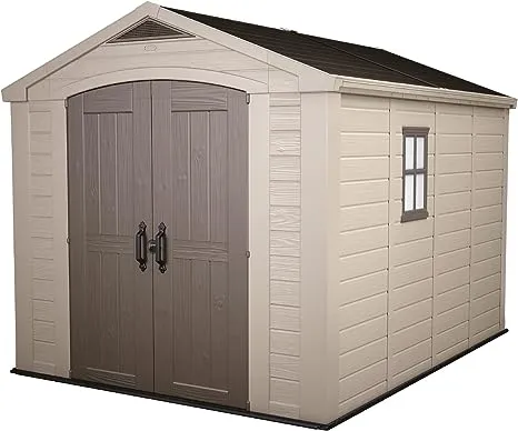 Keter Factor 8 ft. x 6 ft. Outdoor Storage Shed