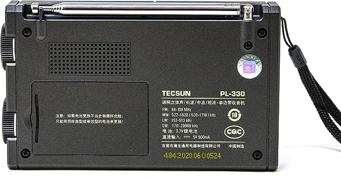 TECSUN PL-330 PLL DSP SSB Multi Band Radio **ENGLISH VERSION / Firmware 3306**