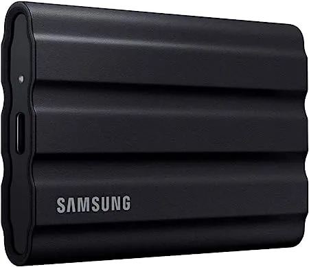 Samsung T7 4TB Shield Portable SSD USB 3.2 Black MU-PE4T0S