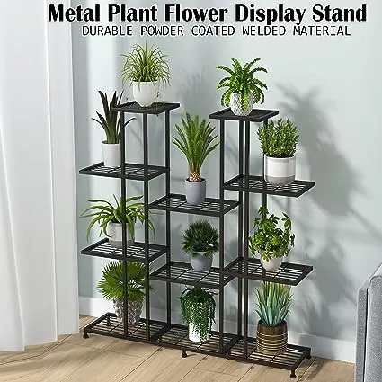 Twhep Metal Plant Stand 5 Tiers Multifunctional Plant Stands for Indoor Plants