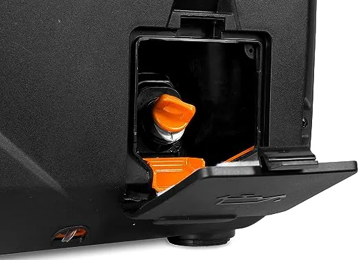 WEN 56203i Super Quiet 2000-Watt Portable Inverter Generator w/Fuel Shut Off, CARB Compliant, Ultra Lightweight, Black/Orange