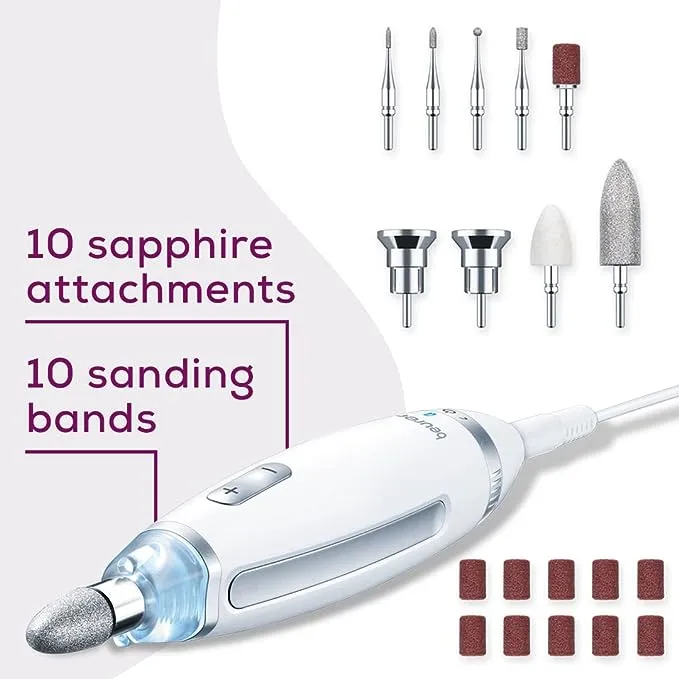 Beurer Electric Manicure/Pedicure Set 10