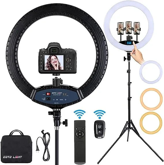 Eoto Light 19" LED Ring Light- HQ-19NS