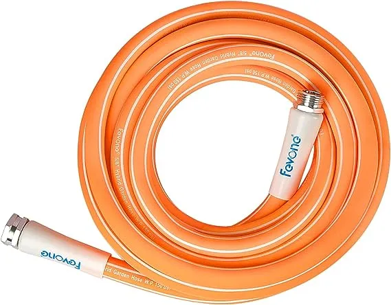 Fevone Garden Hose 3 ft, Drinking Water Safe, 3/4" Solid Aluminum Fittings - No Leak, Hose Reel Leader Hose, Water Hose Connector, Hose Reel Connecting Hose, Small Hose ExtensionFevone Garden Hose 3 ft, Drinking Water Safe, 3/4" S…