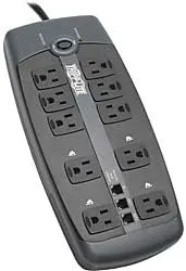 Tripp Lite TLP1008TEL 10-Outlet Surge Protector