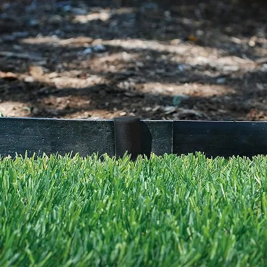 Kit de bordes de jardín paisajístico de 20 pies con púas para jardín