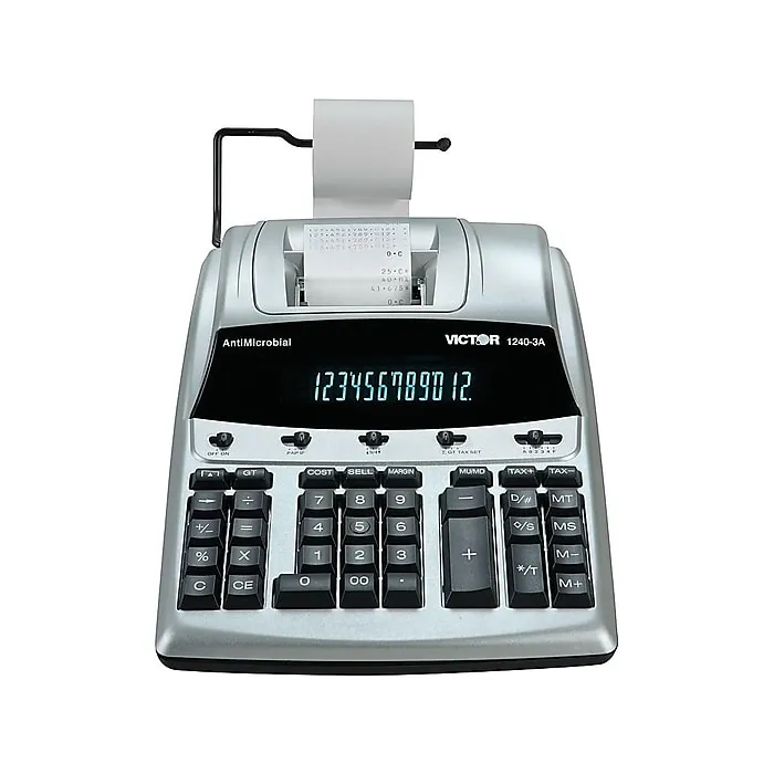 Victor 1240-3A Antimicrobial Printing Calculator