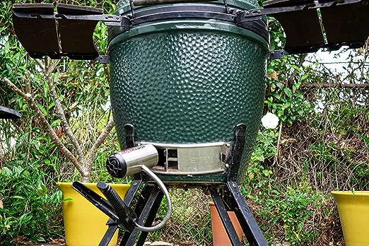 BBQ Dragon | Electric Charcoal Starter Fan | Bbq Fan Blower | Heavy Duty Charcoal Fan | Cordless Stainless Steel Fire Starter Built-in Blower | Easily Ignite Charcoal Grills & Bbq Smokers