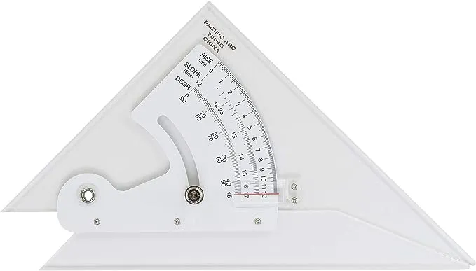 Adjustable Triangle Set Squares 10IN
