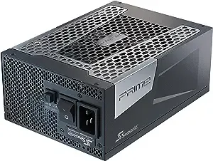 Seasonic Electronics Prime PX ATX 3.0 1600W 80 Plus Platinum Modular Power Supply 12V 3.0, Watts 1600, 12V Rails Single, Fans 135mm x1, Connectors 24
