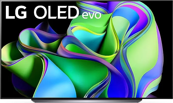 LG C3 Series 83-Inch Class OLED evo 4K Processor Smart Flat Screen Wall Mount TV with Magic Remote AI-Powered OLED83C3PUA, 2023 with Alexa Built-in