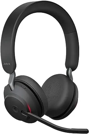 Jabra Evolve2 65 Wireless Stereo Headset, USB-A, Black