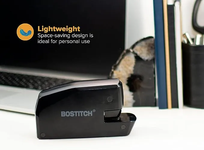 Bostitch MDS20 Black Portable Electric Stapler, 20-Sheet Capacity