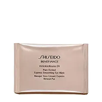 Shiseido Benefiance Wrinleresist24 Pure Retinol Express Smoothing Eye Mask (12 Packets X 2 Sheets)Shiseido Benefiance Wrinleresist24 Pure Retinol Express Smoothing Eye Mask (12 Pac…