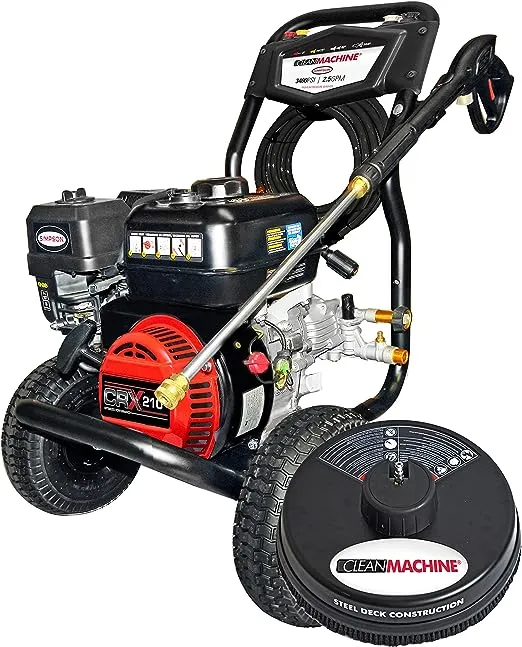 Simpson 61248 Clean Machine 2.5 GPM 3400 PSI CRX Engine GAS Pressure Washer