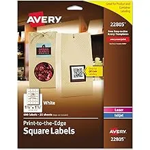 Avery Square Labels
