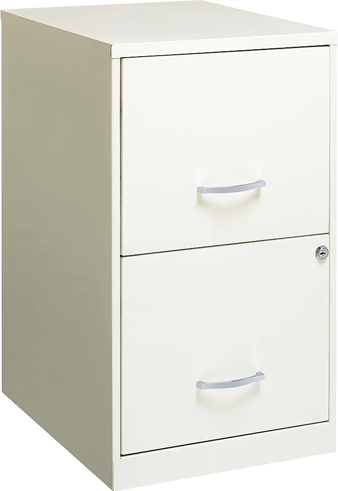 Lorell SOHO Lateral File, 24.5" Height x 14.3" Width x 18" Depth, White