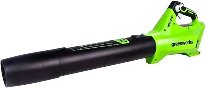 Greenworks 40V (110 MPH / 390 CFM) Cordless Axial Blower, 2.5Ah Battery and Charger Included