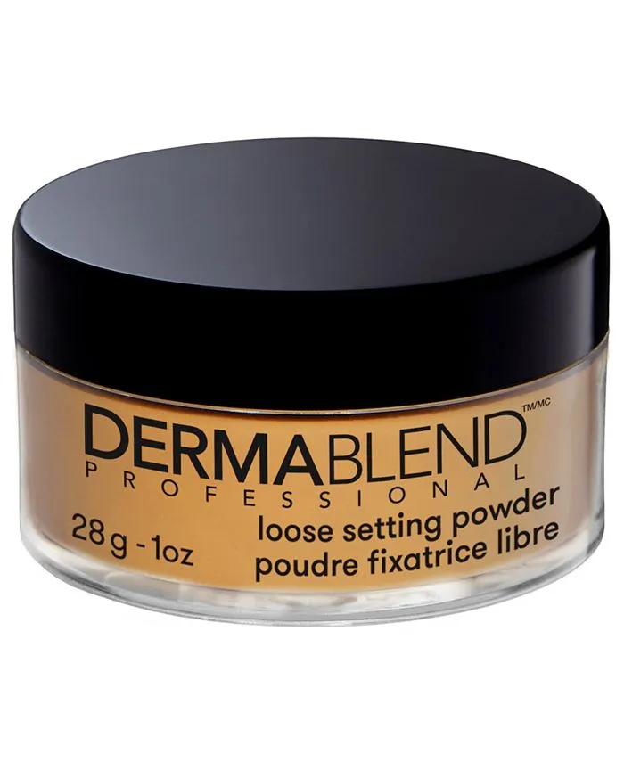 Dermablend Loose Setting Powder, Face Powder Makeup & Finishing Powder for Light, Medium & Tan Skin Tones