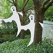 JOYIN Halloween 2 Pcs Tree Wrap Ghost Decoration