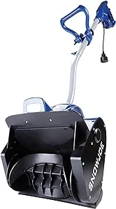 Snow Joe 324E 10 Amp Electric Snow Shovel with Light, Blue, 11"