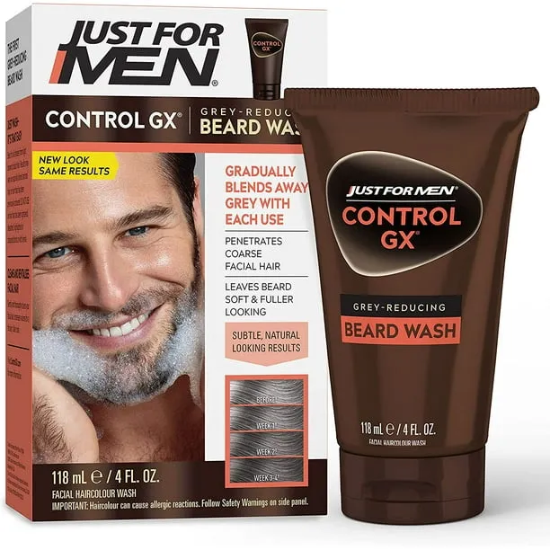 Just For Men Control GX Grey Reducing Beard Wash