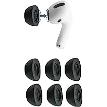 Comply Foam Ear Tips Compatible with Apple AirPods Pro Generation 1 & 2 | Large (3 Pairs)