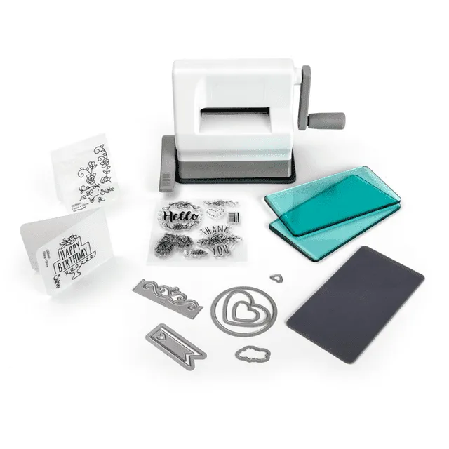 Sizzix Sidekick Starter Kit (White & Gray)