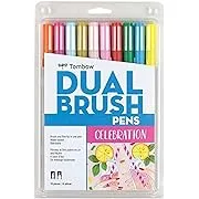 Tombow Dual Brush Pen Set 10-Pack - Celebration
