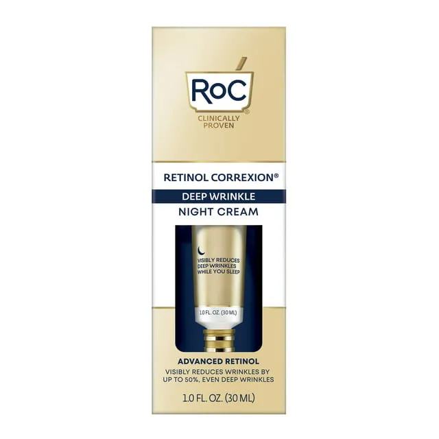 RoC Retinol Anti-Aging + Firming Night Face Moisturizer - 1 fl oz