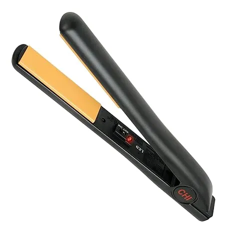 1 Inch Tourmaline Ceramic Hairstyling Iron - Black Matte