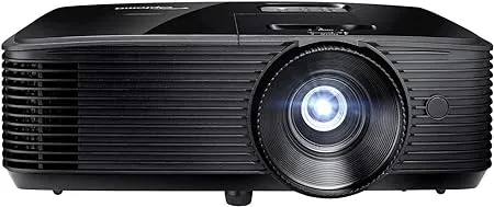 Optoma W400LVe WXGA Professional Projector | 4000 Lumens for Lights-on Viewing | Presentations in Classrooms & Meeting Rooms | Up to 15,000 Hour Lamp Life | Speaker Built In