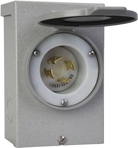 Reliance Controls Corporation PB30 30-Amp NEMA 3R Power Inlet Box