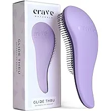 Glide Thru Detangling Brush For Adults & Kids Hair Detangler Brush For Natural C