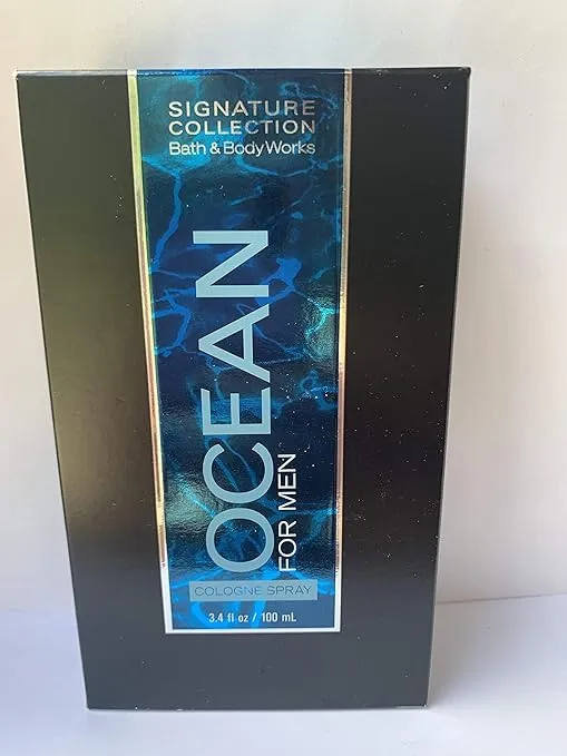 Bath and Body Works Men's Ocean Fragrance Cologne Spray